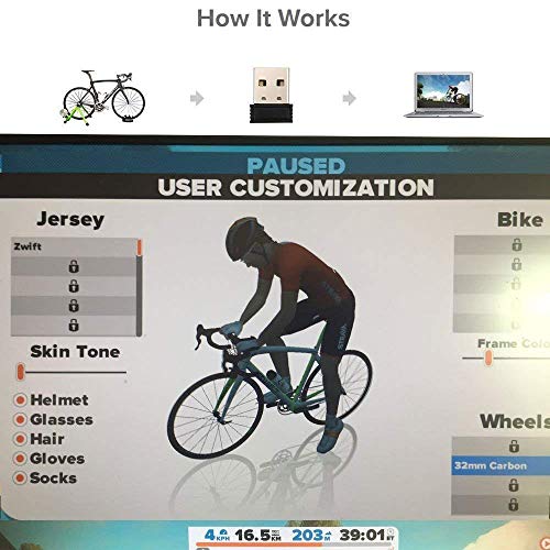 Anself RC401 Receptor ANT + Receptor de Datos USB Ant+Stick for Garmin Forerunner 310XT 405 610 Interior Negro Anself RC401 Receptor ANT + Receptor de Datos USB Ant+Stick for Garmin Forerunner 310XT 405 610 Interior Negro