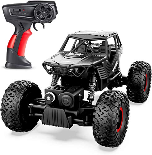 ANTAPRCIS 1:14 Coche Teledirigido, 4WD Off-Road RC Coche, 2.4GHz Crawler de Control Remoto Juguete con 2 Baterías Recargables, Regalo para Niños ANTAPRCIS 1:14 Coche Teledirigido, 4WD Off-Road RC Coche, 2.4GHz Crawler de Control Remoto Juguete con 2 Baterías Recargables, Regalo para Niños