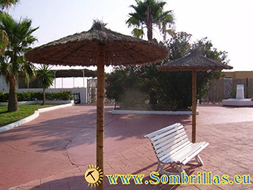 ANTAS JARDIN - Sombrilla Brezo Jardin Para Playa Y Piscina, Diámetro de 2 metros ANTAS JARDIN - Sombrilla Brezo Jardin Para Playa Y Piscina, Diámetro de 2 metros