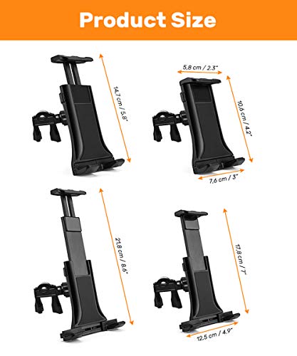 Antber Soporte Tablet Bici estatica Bicicleta Ejercicios Gym Spinning valido para Tablets de Cualquier tamaño y manillares Antber Soporte Tablet Bici estatica Bicicleta Ejercicios Gym Spinning valido para Tablets de Cualquier tamaño y manillares