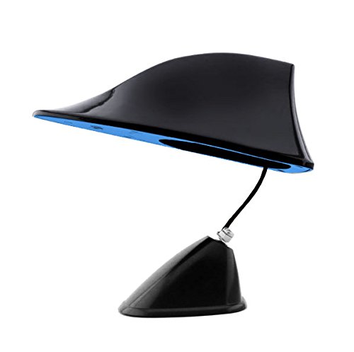 Antena universal para coche Lumiereholic Antena Aleta de tiburón Shark plástico duro AM/FM universal brillante negro Antena universal car Antenna With Radio coche Accessories Negro M018 Antena universal para coche Lumiereholic Antena Aleta de tiburón Shark plástico duro AM/FM universal brillante negro Antena universal car Antenna With Radio coche Accessories Negro M018