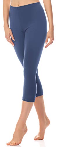 Antie Leggins 3/4 Mallas Deportivas Mujer AN60-101(Jeans,M) Antie Leggins 3/4 Mallas Deportivas Mujer AN60-101(Jeans,M)
