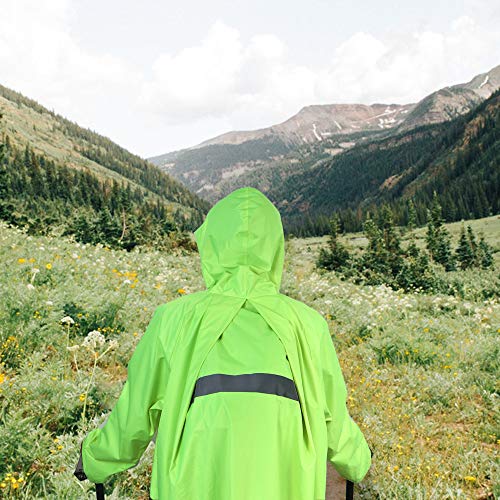 Anyoo Unisex Rain Coat Senderismo Impermeable Empaquetado Impermeable Largo Anyoo Unisex Rain Coat Senderismo Impermeable Empaquetado Impermeable Largo