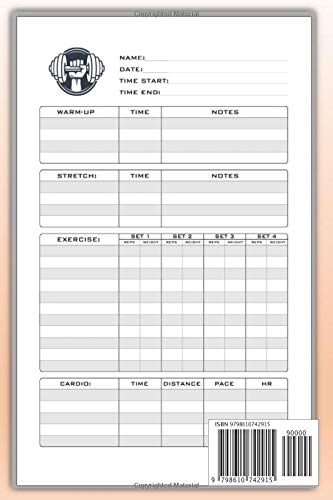 ANYTIME FITNESS: Fitness & Diet Daily Fitness Sheets Gym Physical Activity Training Diary Journal, Bodybuilding EXERCISE NOTEBOOK GIFT