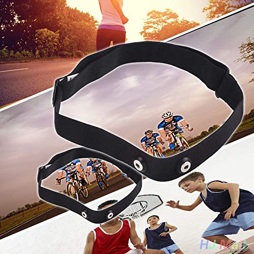 Anyutai - Correa de repuesto para Garmin Polar H1 H2 H3 H6 H7 H10 Runtastic Wahoo Sport Running Running ajustable de nailon para hombres y mujeres negro Anyutai - Correa de repuesto para Garmin Polar H1 H2 H3 H6 H7 H10 Runtastic Wahoo Sport Running Running ajustable de nailon para hombres y mujeres negro