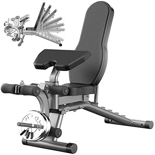 Aocay Banco de Pesas Ajustable, Multifuncional Banco de Musculacion de Entrenamiento de Fitness para Casa Gimnasio, Plegable Banco de Mancuerna para Abdominales Formación, Carga 300lb Aocay Banco de Pesas Ajustable, Multifuncional Banco de Musculacion de Entrenamiento de Fitness para Casa Gimnasio, Plegable Banco de Mancuerna para Abdominales Formación, Carga 300lb