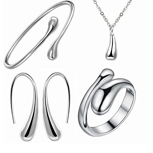 Aofocy Angel Caro - Pendientes Pulsera Anillo Colgante Joyas Mujer - Plata 925 Aofocy Angel Caro - Pendientes Pulsera Anillo Colgante Joyas Mujer - Plata 925