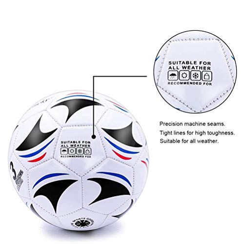 Aoneky Balón de Fútbol para Niños - Talla 3 Diámetro 18 cm, Balón de Fútbol Profesional con Bomba de Aguja, Entrenamiento de Fútbol para Partido, Juguete Infantil Juego de Fútbol Deporte al Aire Libre