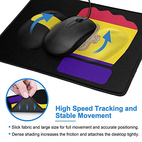 AOOEDM Alfombrilla de ratón Thumbs Up -Andorra Mouse Pads Non-Slip Gaming Mouse Pad Mousepad for Working