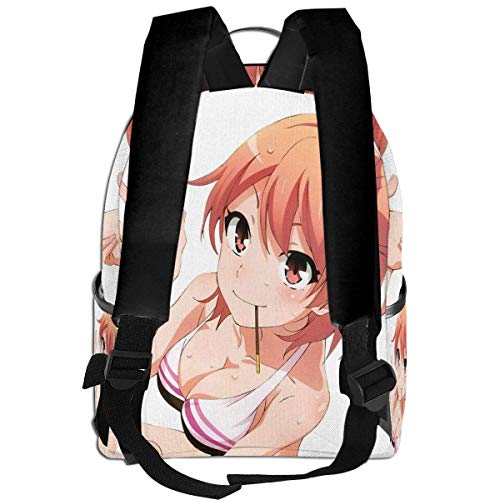 AOOEDM Yahari Ore No Seishun Love Come WA Machigatteiru-Yuigahama Yui Oregairu Mochila Escolar para Estudiantes Ciclismo Escolar Ocio Viajes Camping Mochila al Aire Libre