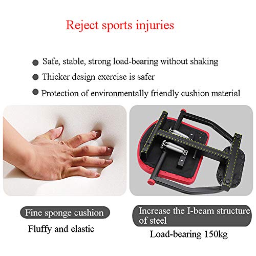 Aparato de Abdominales Entrenador de Gimnasia,Sistema de Entrenamiento en casa, tonifica y esculpira Abdominales y oblicuos,Unisex Adulto Aparato de Abdominales Entrenador de Gimnasia,Sistema de Entrenamiento en casa, tonifica y esculpira Abdominales y oblicuos,Unisex Adulto
