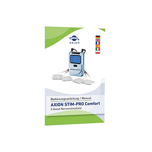 Aparato Electroestimulador TENS STIM-PRO Comfort - Fácil de Usar - axion