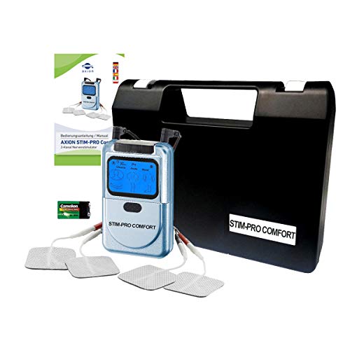 Aparato Electroestimulador TENS STIM-PRO Comfort - Fácil de Usar - axion Aparato Electroestimulador TENS STIM-PRO Comfort - Fácil de Usar - axion