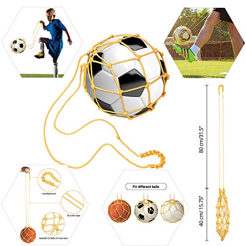APERIL Pelota Futbol Trainer Banda, Football solo Kick Trainer, Solo Kick Football Trainer ElĂĄstica para Entrenamiento de FĂștbol para Niños APERIL Pelota Futbol Trainer Banda, Football solo Kick Trainer, Solo Kick Football Trainer ElĂĄstica para Entrenamiento de FĂștbol para Niños