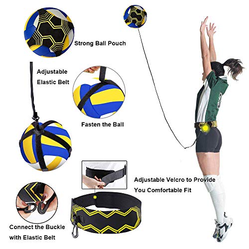 APERIL Pelota Futbol Trainer Banda, Football solo Kick Trainer, Solo Kick Football Trainer ElĂĄstica para Entrenamiento de FĂștbol para Niños APERIL Pelota Futbol Trainer Banda, Football solo Kick Trainer, Solo Kick Football Trainer ElĂĄstica para Entrenamiento de FĂștbol para Niños