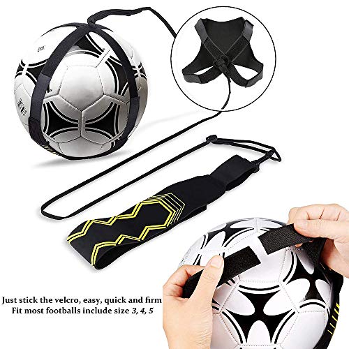 APERIL Pelota Futbol Trainer Banda, Football solo Kick Trainer, Solo Kick Football Trainer ElĂĄstica para Entrenamiento de FĂștbol para Niños APERIL Pelota Futbol Trainer Banda, Football solo Kick Trainer, Solo Kick Football Trainer ElĂĄstica para Entrenamiento de FĂștbol para Niños