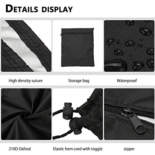 APJJ Cinta Caminadora Cubierta, Correr Máquina Cubierta, Impermeable Funda Cinta Correr, Paño Funda por Cardio Entrenamiento Fitness Equipment para Uso En Interiores Y Exteriores,S APJJ Cinta Caminadora Cubierta, Correr Máquina Cubierta, Impermeable Funda Cinta Correr, Paño Funda por Cardio Entrenamiento Fitness Equipment para Uso En Interiores Y Exteriores,S