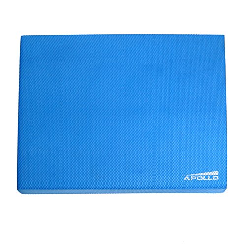 Apollo Balance Pad, colchoneta de Coordinación 24x38x6cm, para el Fitness, Yoga y Pilates en Azul