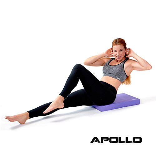 Apollo Balance Pad, colchoneta de Coordinación 24x38x6cm, para el Fitness, Yoga y Pilates en Azul