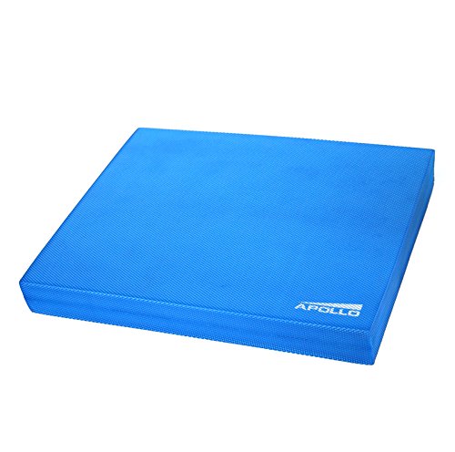 Apollo Balance Pad, colchoneta de Coordinación 24x38x6cm, para el Fitness, Yoga y Pilates en Azul