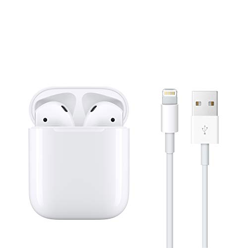 Apple AirPods con estuche de carga con cable (2.ª generación) Apple AirPods con estuche de carga con cable (2.ª generación)