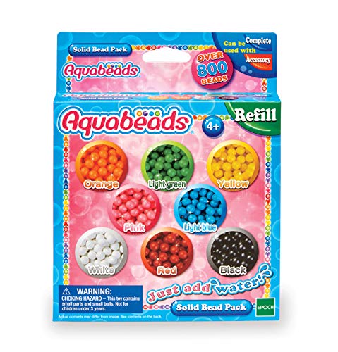 Aquabeads - 79168 - Pack Abalorios sólidos