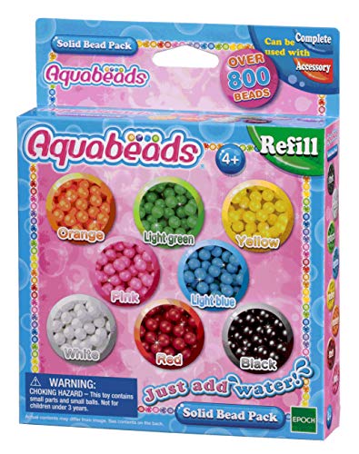 Aquabeads - 79168 - Pack Abalorios sólidos