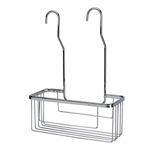 Aquagrif Jabonera de acero inoxidable para colgar en grifo C07