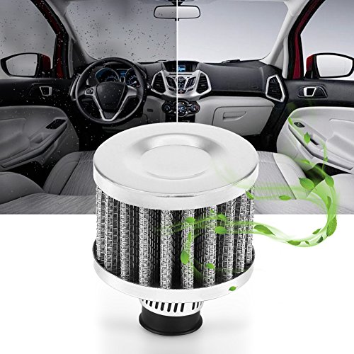 Aramox Filtro de Admisión de Aire para Automóviles de Uso General, Automóvil con Entrada de Aire de 13 mm Filtro de Aire Filtro de Aire Universal(Silver) Aramox Filtro de Admisión de Aire para Automóviles de Uso General, Automóvil con Entrada de Aire de 13 mm Filtro de Aire Filtro de Aire Universal(Silver)