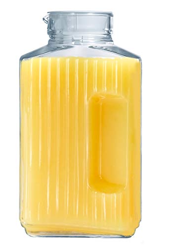 Arcoroc Quadro Jarra para Frigorífico con Tapa 2L, 1 Jarra Arcoroc Quadro Jarra para Frigorífico con Tapa 2L, 1 Jarra