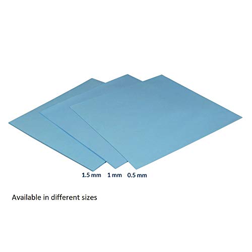 ARCTIC Thermal Pad, Paquete de 1 (145 x 145 x 1,0 mm) - Disipador térmico basado en Silicona con 6,0 W/MK Conductividad térmica y dureza Especialmente Reducida - Azul