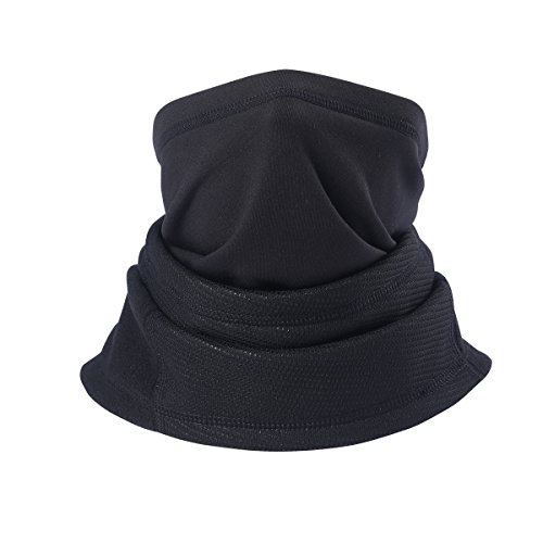 Arcweg Calentadores De Cuello para Moto Forro Polar Multifuncional Braga Cuello para Hombre y Mujer Accesorio De Esquí Moto Bicicleta Negro Arcweg Calentadores De Cuello para Moto Forro Polar Multifuncional Braga Cuello para Hombre y Mujer Accesorio De Esquí Moto Bicicleta Negro