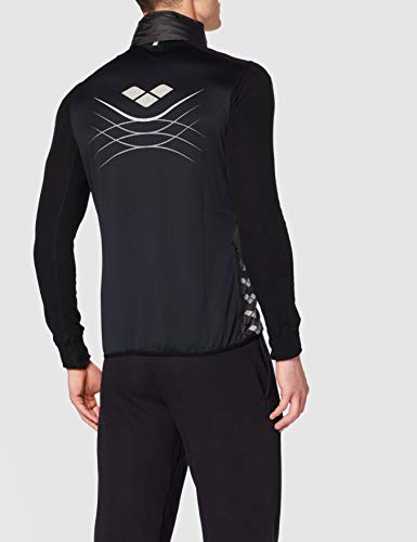 ARENA - Chaleco de Running para Hombre, otoño/Invierno, Hombre, Color Black-Black, tamaño XX-Large