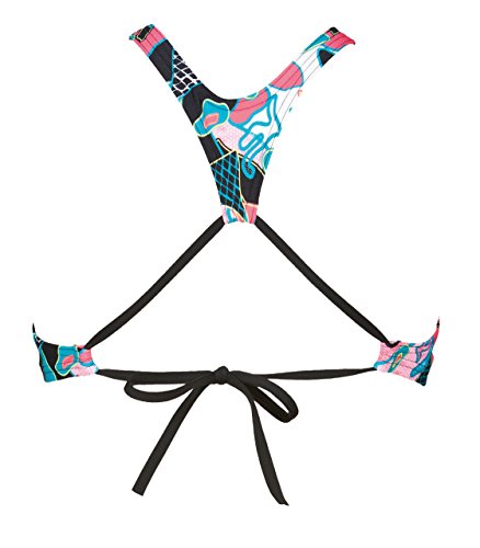 ARENA Crop Think Top de Bikini de Entrenamiento, Mujer, Multicolor, M ARENA Crop Think Top de Bikini de Entrenamiento, Mujer, Multicolor, M