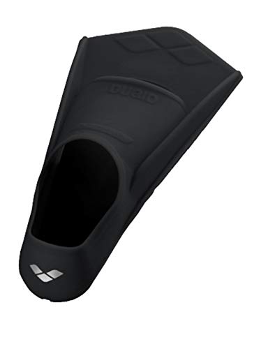 Arena Powerfin - Aletas de buceo, Negro / Plata, 43-44 Arena Powerfin - Aletas de buceo, Negro / Plata, 43-44