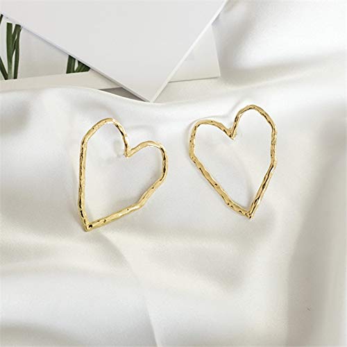 Arete Perla Metal Hollow Heart Stud Pendientes Mujer Exagerada Grandes Pendientes Punk Popular Discoteca Pendientes Para Las Mujeres Joyería Plateado Platino Arete Perla Metal Hollow Heart Stud Pendientes Mujer Exagerada Grandes Pendientes Punk Popular Discoteca Pendientes Para Las Mujeres Joyería Plateado Platino