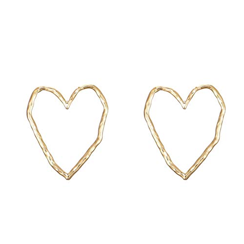 Arete Perla Metal Hollow Heart Stud Pendientes Mujer Exagerada Grandes Pendientes Punk Popular Discoteca Pendientes Para Las Mujeres Joyería Plateado Platino Arete Perla Metal Hollow Heart Stud Pendientes Mujer Exagerada Grandes Pendientes Punk Popular Discoteca Pendientes Para Las Mujeres Joyería Plateado Platino