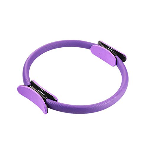 Arichtop Herramienta de Deporte de la Aptitud del Entrenamiento de la Yoga Que Adelgaza la Rueda Dual Grip Yoga del Anillo de Pilates Ejercicio del músculo Círculo Cuerpo