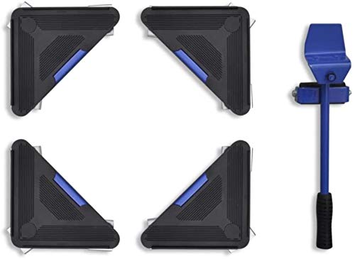 ArkadiaStar Kit para mover muebles pesados de manera fácil evitando lesiones en la espalda y lumbar, consta de 5 piezas en 3 colores. Cuida de tu salud. Juego de herramientas (Blue) ArkadiaStar Kit para mover muebles pesados de manera fácil evitando lesiones en la espalda y lumbar, consta de 5 piezas en 3 colores. Cuida de tu salud. Juego de herramientas (Blue)
