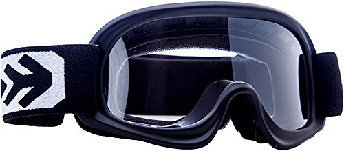 ARMOR Helmets AG-49 Gafas Cross Moto, Ninos, Negro Mate