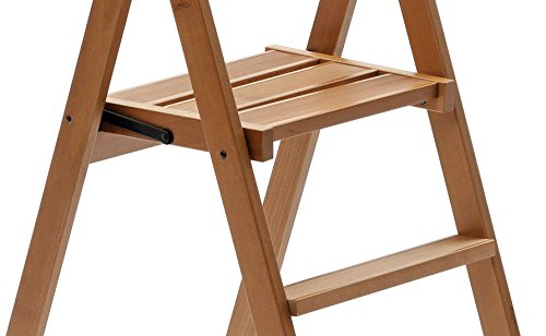 Arredamenti Italia Escalera 4 peldaños KIMORA, madera - Plegable - Color: madera de cerezo"Ar-It il cuore del legno" Arredamenti Italia Escalera 4 peldaños KIMORA, madera - Plegable - Color: madera de cerezo"Ar-It il cuore del legno"