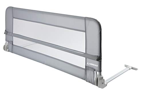 Arregui A-1044220 - Barrera de cama, seguridad infantil, Abatible, facil instalacion, Gris Arregui A-1044220 - Barrera de cama, seguridad infantil, Abatible, facil instalacion, Gris