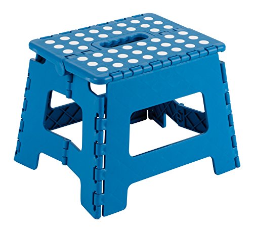 Arregui TB-021-A Plegable Infantil, Taburete para niños, 21 cm de Altura, Azul, 21 x 25 x 20 cm