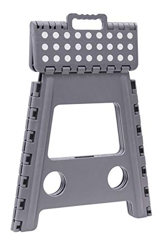 Arregui TB-039-G Taburete Plegable Multiuso, 39 cm de altura, Gris, 39 x 29 x 22 cm Arregui TB-039-G Taburete Plegable Multiuso, 39 cm de altura, Gris, 39 x 29 x 22 cm