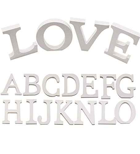 Arte infinita - Letras y números de madera alfabeto para decoración 15 cm (A) Arte infinita - Letras y números de madera alfabeto para decoración 15 cm (A)