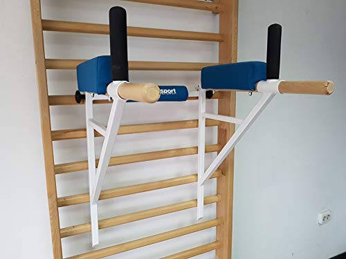ARTIMEX Barra Triceps por espalderas - se Utiliza en hogares, gimnasios o centros de Fitness para Entrenamiento y Fitness, código 270