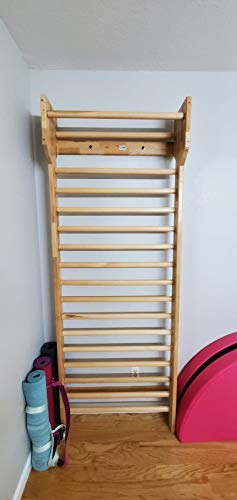 ARTIMEX - Espa;ldera gimnasia (escalera de sueco) para Ejercicios de Schroth, para terapia física y gimnasia – Espaldera de madera de haya, código 216-F-Schroth ARTIMEX - Espa;ldera gimnasia (escalera de sueco) para Ejercicios de Schroth, para terapia física y gimnasia – Espaldera de madera de haya, código 216-F-Schroth