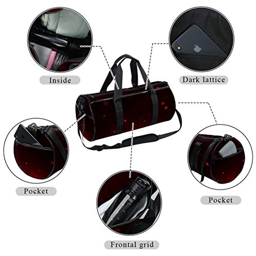 ASDFSD Bolsas de deporte de fitness tambor para mujeres y hombres mochilas de día gimnasio viaje luz roja ASDFSD Bolsas de deporte de fitness tambor para mujeres y hombres mochilas de día gimnasio viaje luz roja