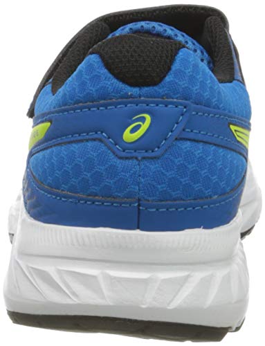 ASICS Contend 6, Sneaker Unisex-Child, Directoire Blue Lime Zest, 33.5 EU