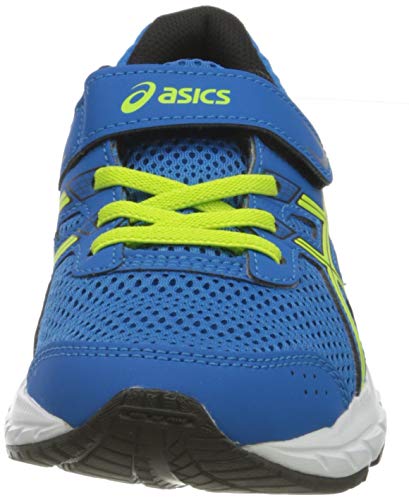 ASICS Contend 6, Sneaker Unisex-Child, Directoire Blue Lime Zest, 33.5 EU